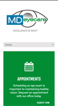 Mobile Screenshot of mdeyecare.net
